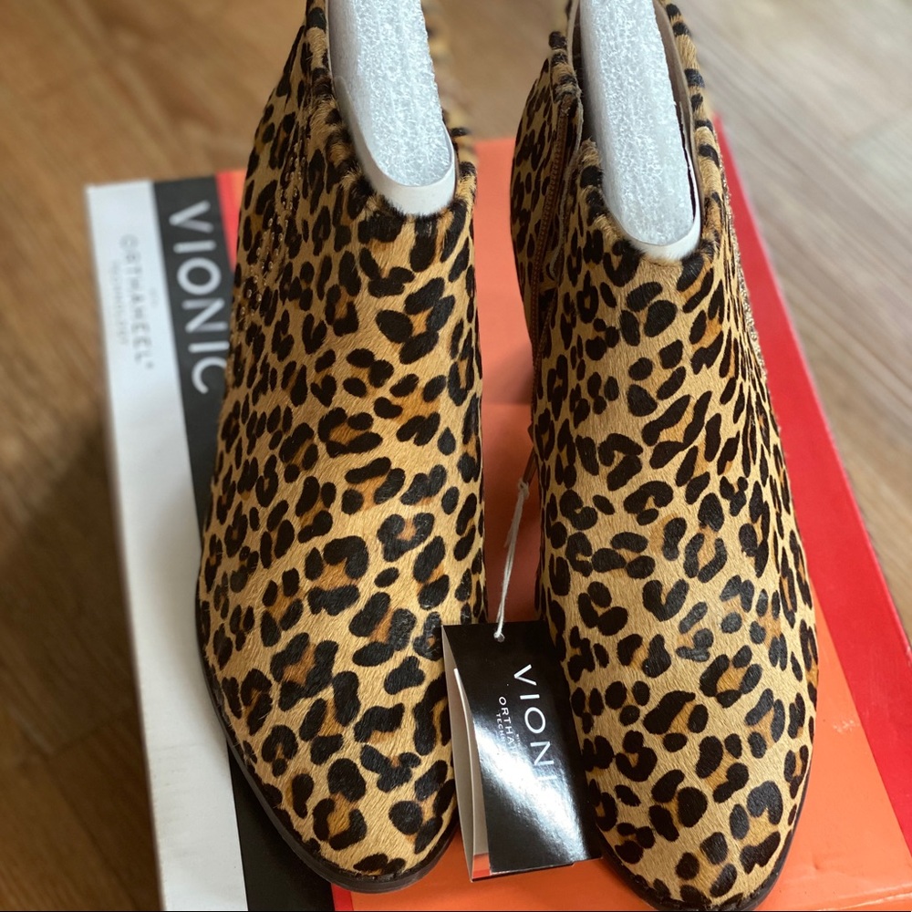 Brand New With Tags Leopard Booties NIB!
